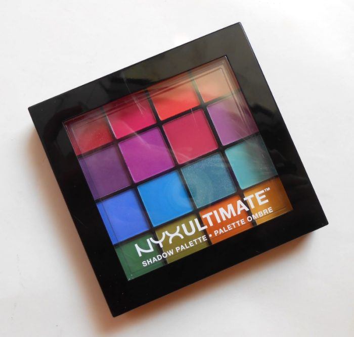 NYX,Ultimate Shadow Palette, USP04 Brights/Lumineux, อายแชโดว์,พาเลท