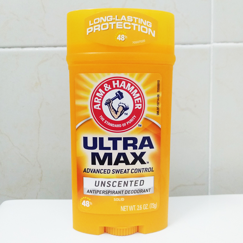 ARM & HAMMER, ARM & HAMMER Ultra Max Advanced Sweat Control Unscented Antiperspirant Deodorant, ARM & HAMMER Ultra Max Advanced Sweat Control Unscented Antiperspirant Deodorant รีวิว, ARM & HAMMER Ultra Max Advanced Sweat Control Unscented Antiperspirant Deodorant ราคา, ARM & HAMMER Ultra Max Advanced Sweat Control Unscented Antiperspirant Deodorant 73 g., ARM & HAMMER Ultra Max Advanced Sweat Control Unscented Antiperspirant Deodorant 73 g. ผลิตภัณฑ์ระงับกลิ่นกายใต้วงแขน