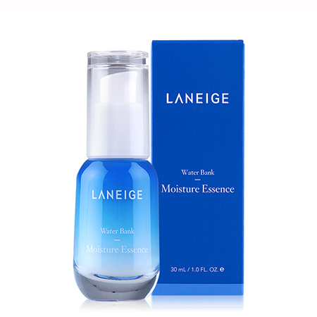 Laneige, Laneige Water Bank Moisture Essence, Laneige Water Bank Moisture Essence ราคา, Laneige Water Bank Moisture Essence รีวิว, Laneige Water Bank Moisture Essence 30 ml.,  Laneige Water Bank Moisture Essence 30 ml. มอยซ์เจอร์ไรเซอร์เอสเซนส์ช่วยล็อคความชุ่มชื้นไว้ในผิว ให้ผิวชุ่มฉ่ำยาวนานตลอดวัน เผยผิวแข็งแรงสุขภาพดี