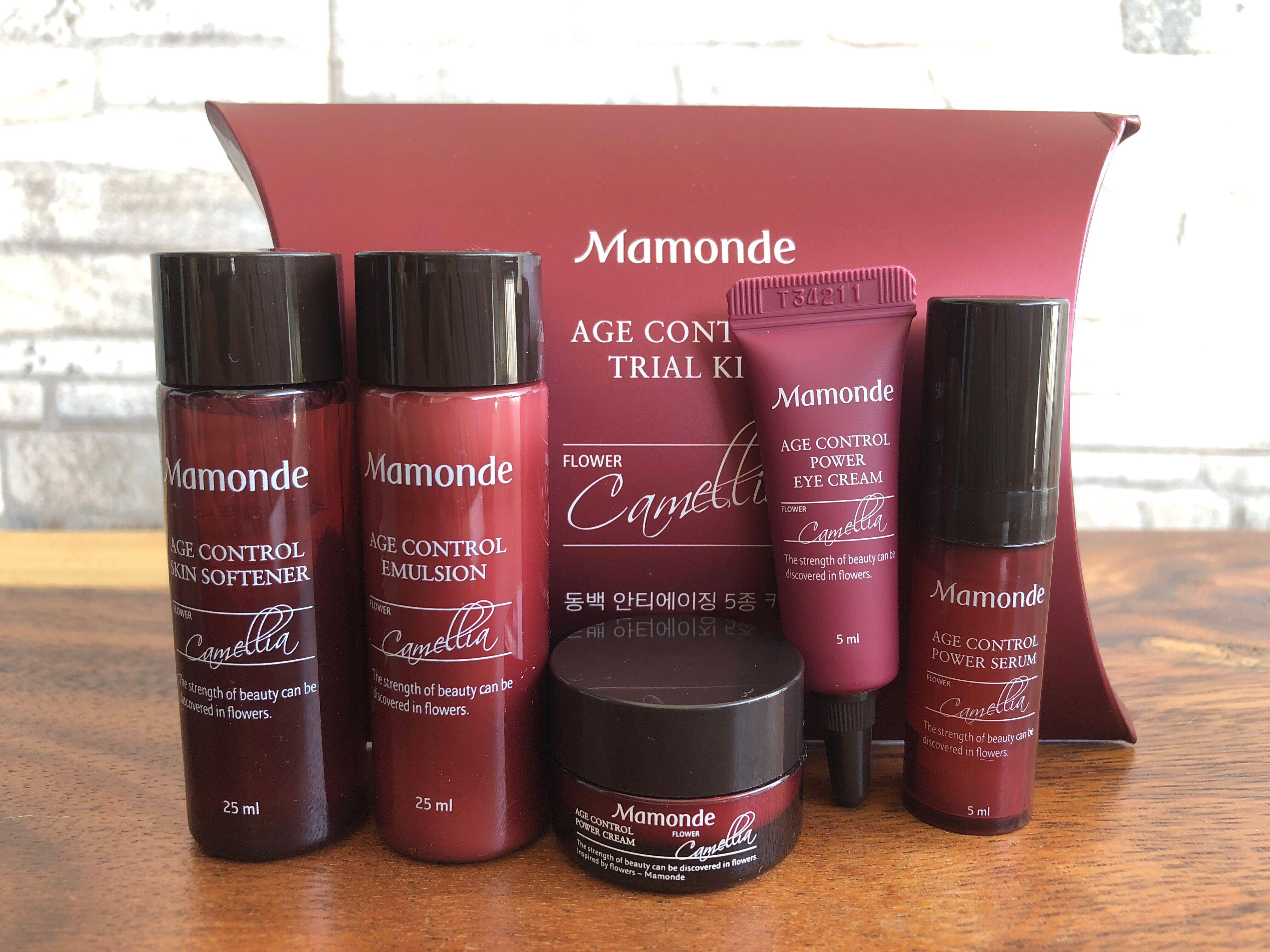 Mamonde, Mamonde Age Control Trial Kit, Mamonde Age Control Trial Kit รีวิว, Mamonde Age Control Trial Kit ราคา, Mamonde Age Control Trial Kit 5 Items, Age Control Trial Kit 5 Items 