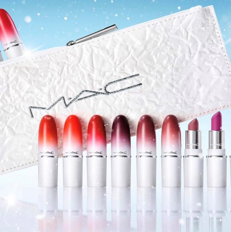 Mac dozen white cosmetics bag ,กระเป๋า Mac, กระเป๋าเครื่องสำอาง, MAC BAG , MAC Pouch